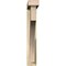 Ekena Millwork Westlake Block Rough Sawn Bracket w/ Offset Brace, Douglas Fir, 4"W x 26"D x 26"H BKT0402X26X26WTL05RDF - alternate 4